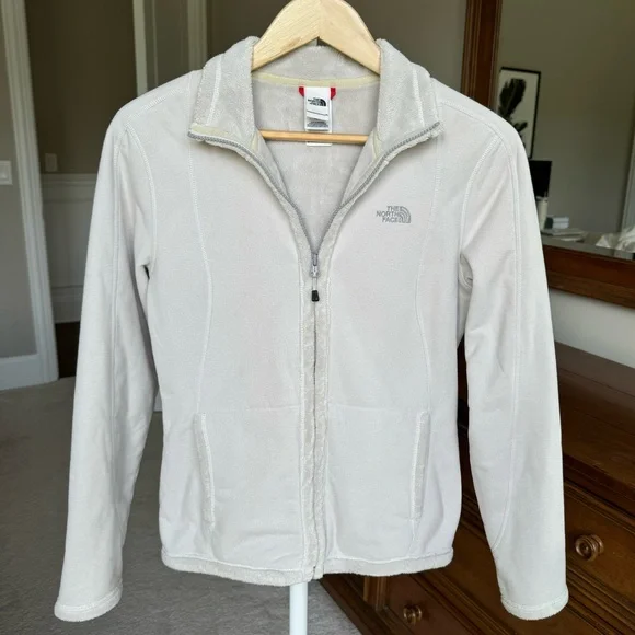 The North Face Beige Fleece Jacket - Picture 2 of 5